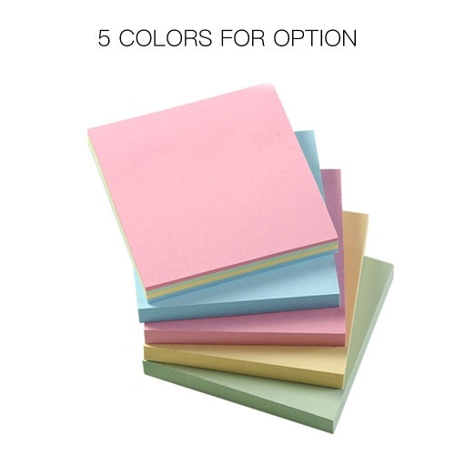 3 * 3 Inch Color Square Sticky Notes 100 Sheets Self-Stick Notepad