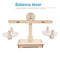 DIY Balance Scale Lever Wooden Weighing Scale