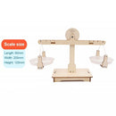 DIY Balance Scale Lever Wooden Weighing Scale