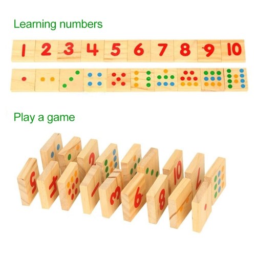 Wooden Math Game Board Number Puzzle Sorting Montessori Toys Educational Learning Tools