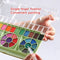 36 Colors Solid Watercolor Paint Pigment Portable Drawing Painting Set