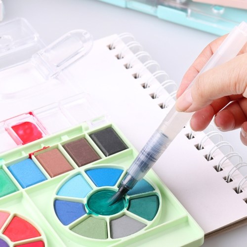 36 Colors Solid Watercolor Paint Pigment Portable Drawing Painting Set