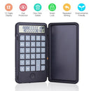 Aibecy Portable Calculator & LCD Writing Tablet Digital Drawing Pad 12 Digits Display