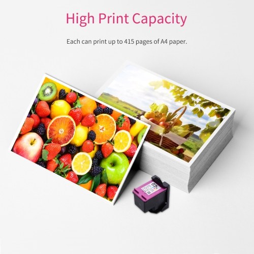 Tri-Color Ink Cartridge Replacement 1200dpi Compatible