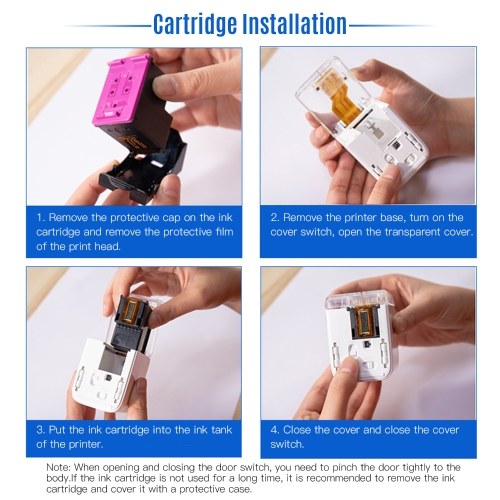 Tri-Color Ink Cartridge Replacement 1200dpi Compatible