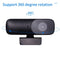 Aibecy Full HD 1080P Webcam CMOS 500W Web Camera with Microphone Support Auto Focus USB Computer Camera Plug and Play for PC Desktop Laptop Video Calling Conferencing Live Streaming Recording Online Classes