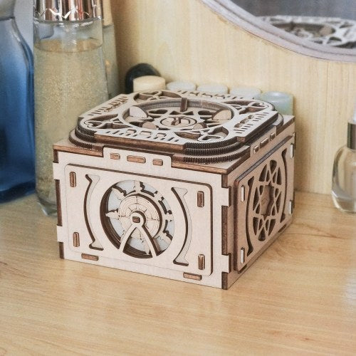 3D Wooden Puzzle Music Box