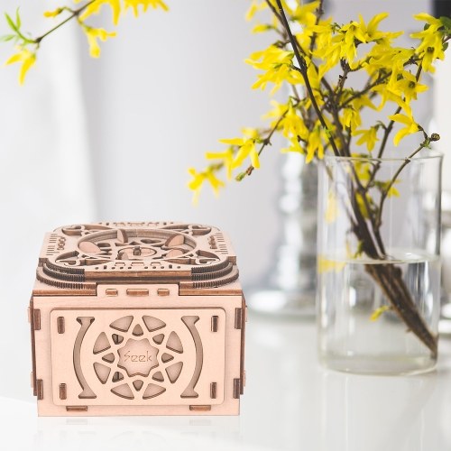 3D Wooden Puzzle Music Box