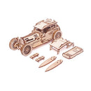 3D Wooden Puzzle Vintage Car Support Top Cover Modification Mechanical Model Kits