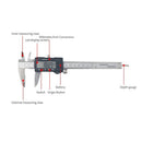 Digital Vernier Caliper 6 Inch Stainless Steel Electronic Caliper