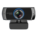 1080P HD Streaming Webcam USB Computer Video Camera 2 Megapixels 100° Wide Viewing Manual Focus