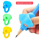 Silicone Pencil Grips for Kids Handwriting Posture Correction Finger Grip Pen Writing Aid Grips for Children Preschoolers (3pcs)