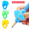 Silicone Pencil Grips for Kids Handwriting Posture Correction Finger Grip Pen Writing Aid Grips for Children Preschoolers (3pcs)