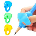 Silicone Pencil Grips for Kids Handwriting Posture Correction Finger Grip Pen Writing Aid Grips for Children Preschoolers (3pcs)