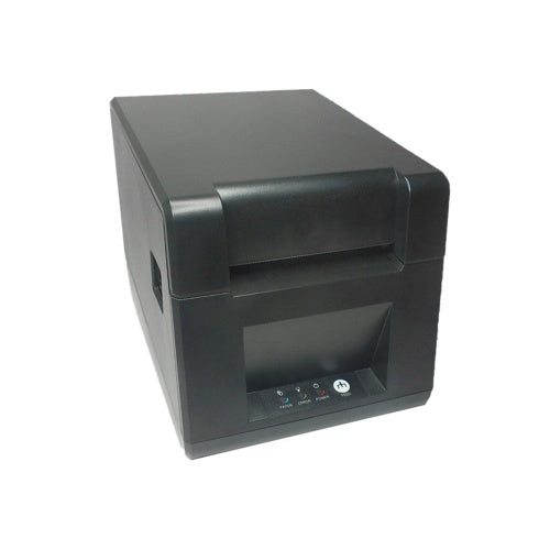 GOOJPRT Desktop 80mm Thermal Label Printer Wired Barcode Printer USB Connection with 1 Roll Paper Comaptible with Windows for Supermarket Store Restaurant Logistics