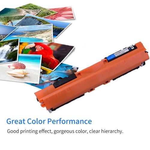 خرطوشة حبر بديلة متوافقة مع Aibecy متوافقة مع HP LaserJet Pro CP1025/CP1025NW/M175/275/Pro MFP M176، HP Color LaserJet Pro MFP M177 (أسود، عبوة واحدة)