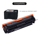 Aibecy Compatible Toner Cartridge Replacement Compatible with HP Laserjet pro 200/M251/M267(Black, 1-Pack)