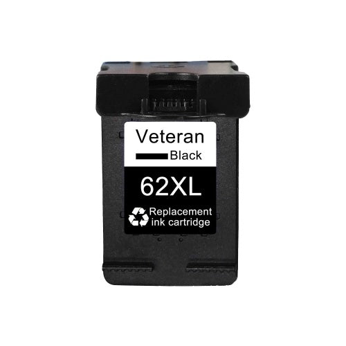 62XL Remanufactured Ink Cartridge Replacement for HP 62XL Large Capacity Compatible with HP OfficeJet 200 5540 5542 5640 7640 5740, 1 Pack