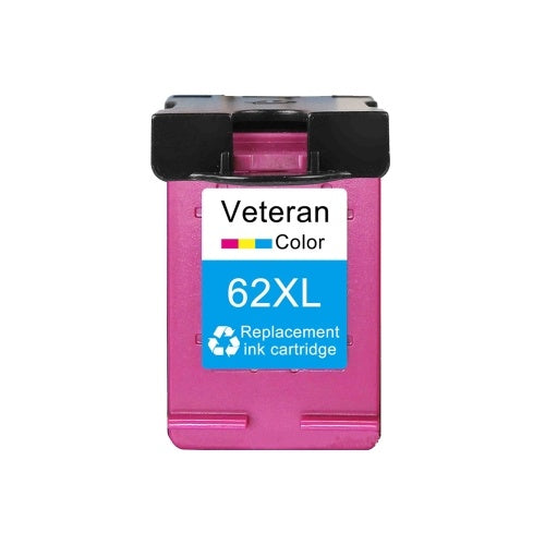 62XL Remanufactured Ink Cartridge Replacement for HP 62XL Large Capacity Compatible with HP OfficeJet 200 5540 5542 5640 7640 5740, 1 Pack