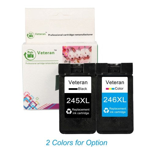 Remanufactured Ink Cartridge Replacement for Canon PG-245XL 245XL Large Capacity Compatible with Canon Pixma IP2820 IP2850 MP2420 MG2450 MG2520 MG2550 MG2920 Printer, 1 Black