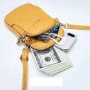 One Shoulder Phone Bag - Yellow