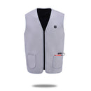 Outdoor Stylish High Quality Heated Vest - White