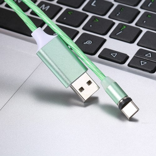 1M LEDs Data Cable Lighting Multifunctional Dust Plug Design Mobile Phone Charging Cable