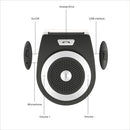 KKmoon BT 3.0 Wireless Speakerphone Audio Music Receiver Hands-free Car Kit for Cars Vehicles