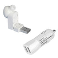 Mini Wireless Headphone + Dual USB Car Charger