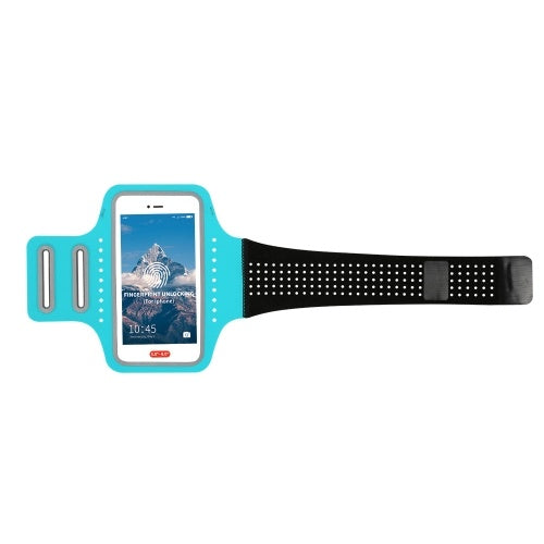 Elastic Sport Armband Full Screen Fingerprint Unlocking Phone Case Arm Band