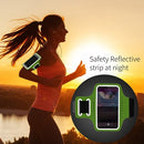 Elastic Sport Armband Full Screen Fingerprint Unlocking Phone Case Arm Band