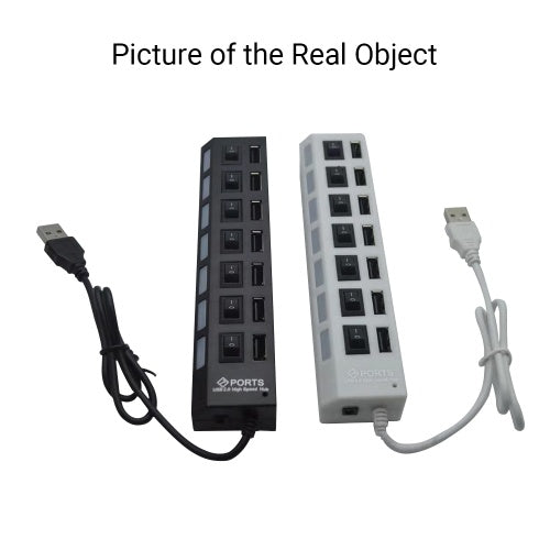 7 Ports USB Hub Splitter