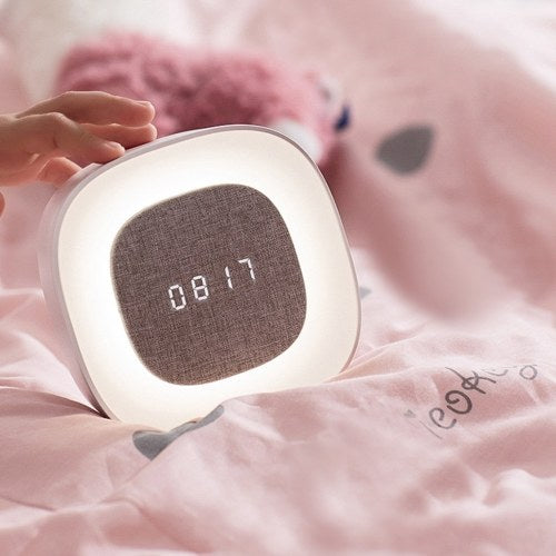 Midea Alarm Clock Night Light Table Calendar Digital LCD Display Clock USB Charging Portable Clock Home Decor 4000K 1500mAh