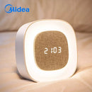 Midea Alarm Clock Night Light Table Calendar Digital LCD Display Clock USB Charging Portable Clock Home Decor 4000K 1500mAh