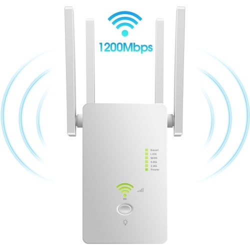 AC1200 Mbps Wireless Access Point Long Range Extender WiFi Repeater