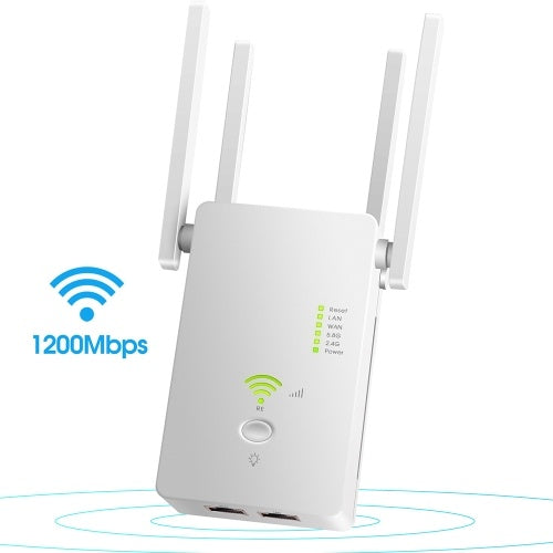 AC1200 Mbps Wireless Access Point Long Range Extender WiFi Repeater