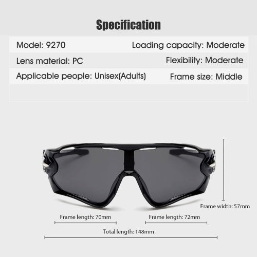 Polarized Sports Sunglasses Driving shades Colorful Eyewear for Men Women