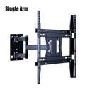 UNHO Monitor Arm Television Screw Bracket Multi-directional Motion 26''-55'' 22''-50'' LCD LED Monitor Holder Arm Mount Bracket Loading 30-45kg Easy Installtion