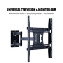 UNHO Monitor Arm Television Screw Bracket Multi-directional Motion 26''-55'' 22''-50'' LCD LED Monitor Holder Arm Mount Bracket Loading 30-45kg Easy Installtion