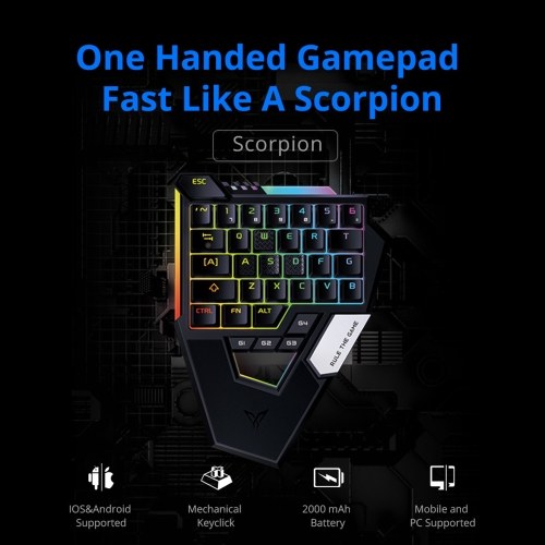 Global Version FDG Flydigi D1 Gaming Keyboard