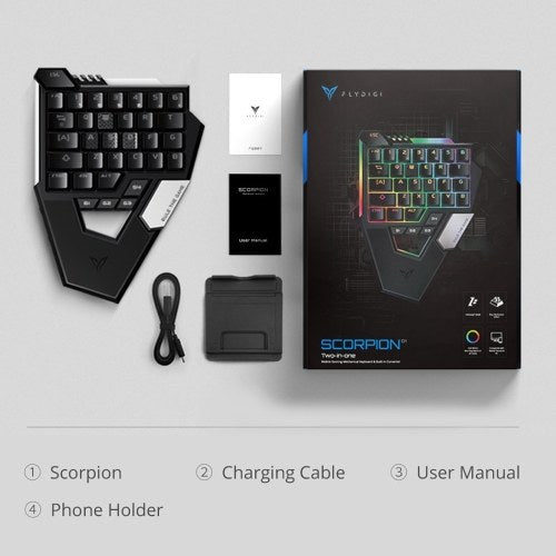 Global Version FDG Flydigi D1 Gaming Keyboard