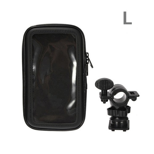 Bike Phone Bag Waterproof Bicycle Front Frame Beam Handlebar Storage Bag