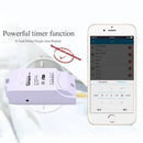 Sonoff TH10 WiFi Smart Switch Remote Controller Smartphone Temperature and Humidity Sensor for Smart Home