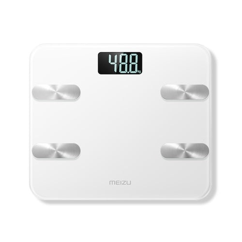 MEIZU Smart Body Fat Scale Digital Scale Bathroom Scale Smart Backlit Display Scale for Body Weight Body Fat Water Muscle Mass BMI