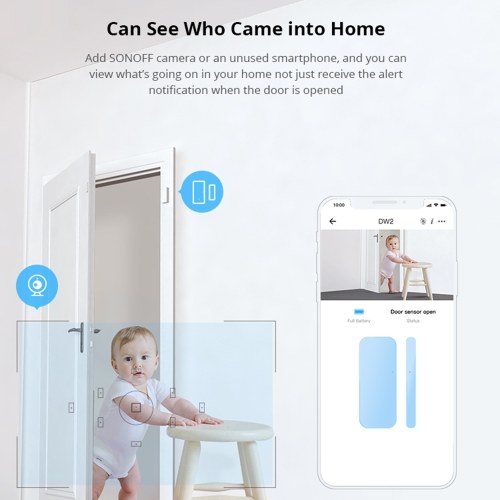 SONOFF DW2 Wi-Fi Wireless Door and Window Sensor