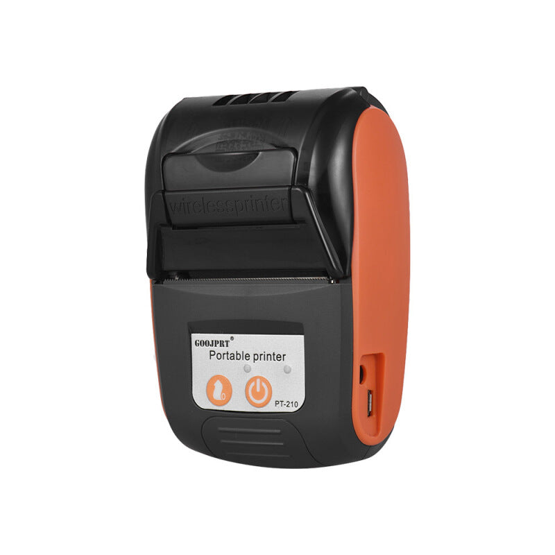 PT-210 Premium Handheld Thermal Printer - Orange