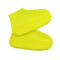 1 Pair Reusable Latex Waterproof Rubber Rain Boot - Yellow