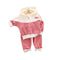 Patchwork Hoodie Sportswear - Pink