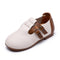 Patchwork Leather Shoes - White