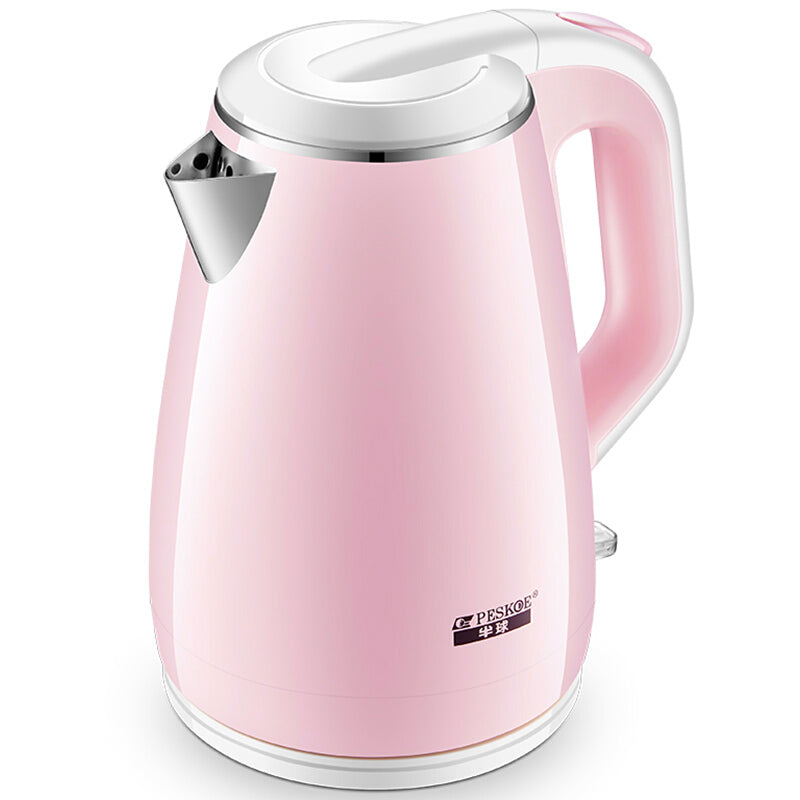 Peskoe WZD715 Stainless Electric Kettle - Pink